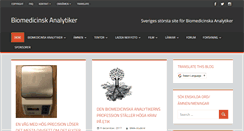 Desktop Screenshot of biomedicinskanalytiker.org